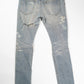 Saint Laurent AW13 Crash Denim