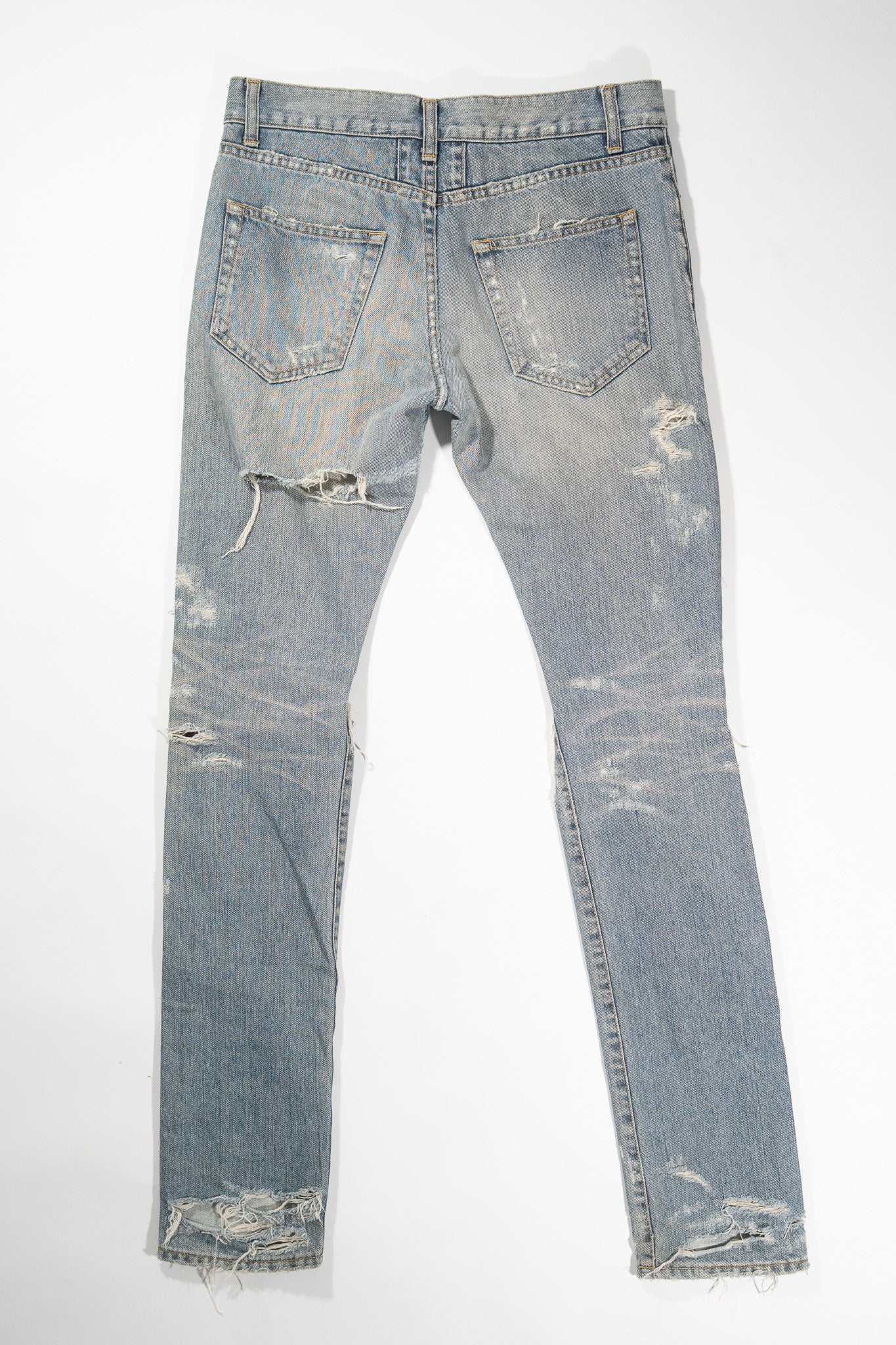 Saint Laurent AW13 Crash Denim