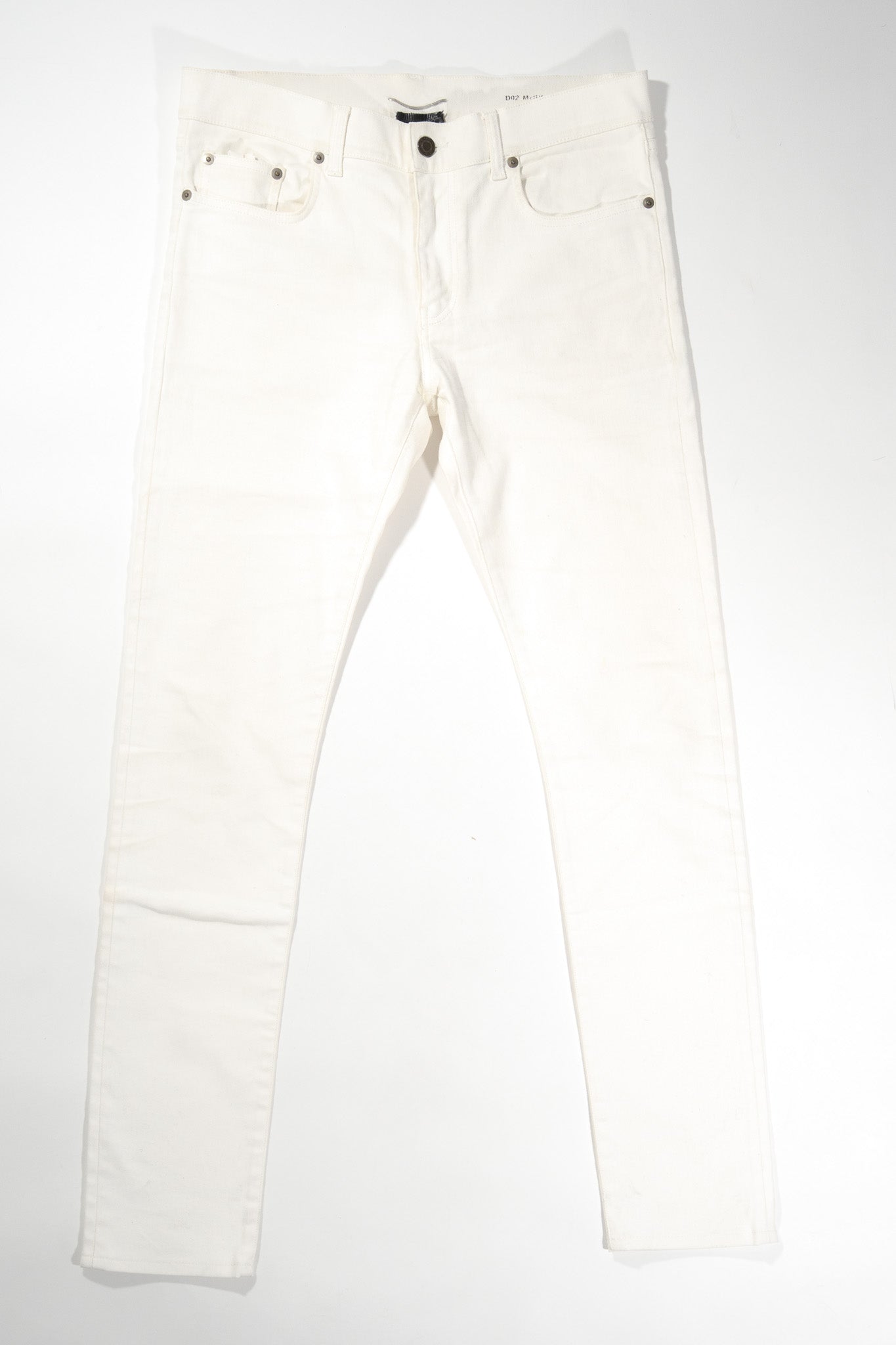 Saint Laurent Paris SS14 White D02 Denim