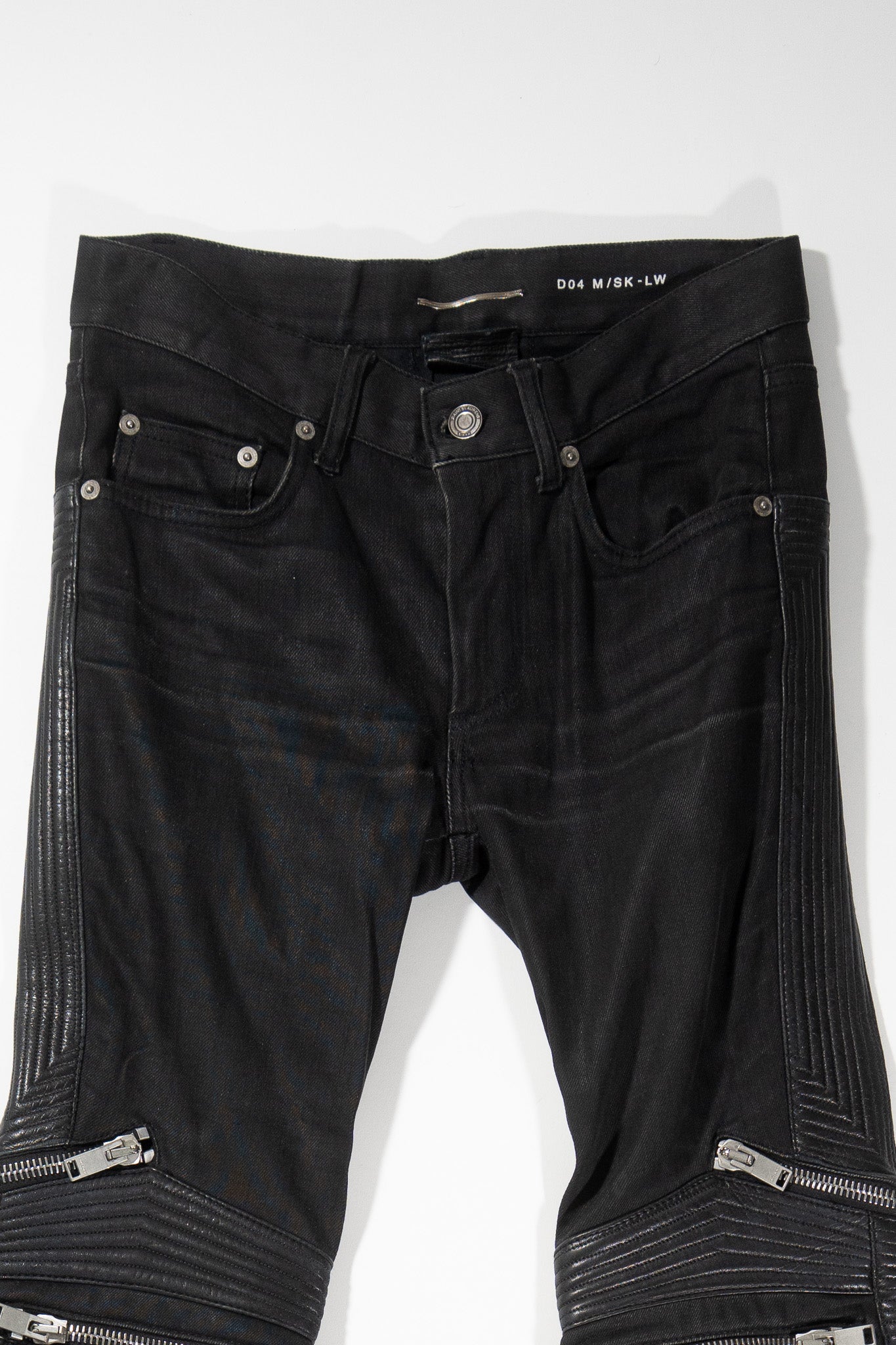 Saint Laurent Paris AW13 Runway Biker Denim