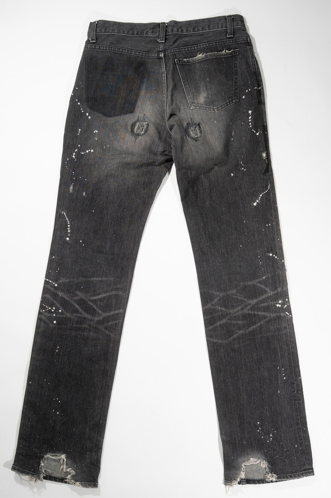 Number (N)ine AW01 Grunge Denim