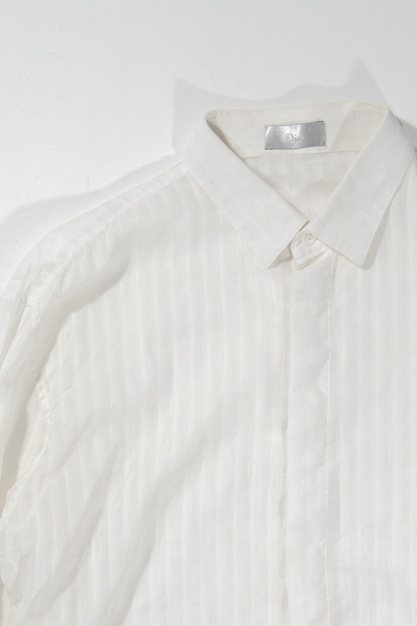 Dior Homme SS05 Striped Sheer Runway Bee Shirt