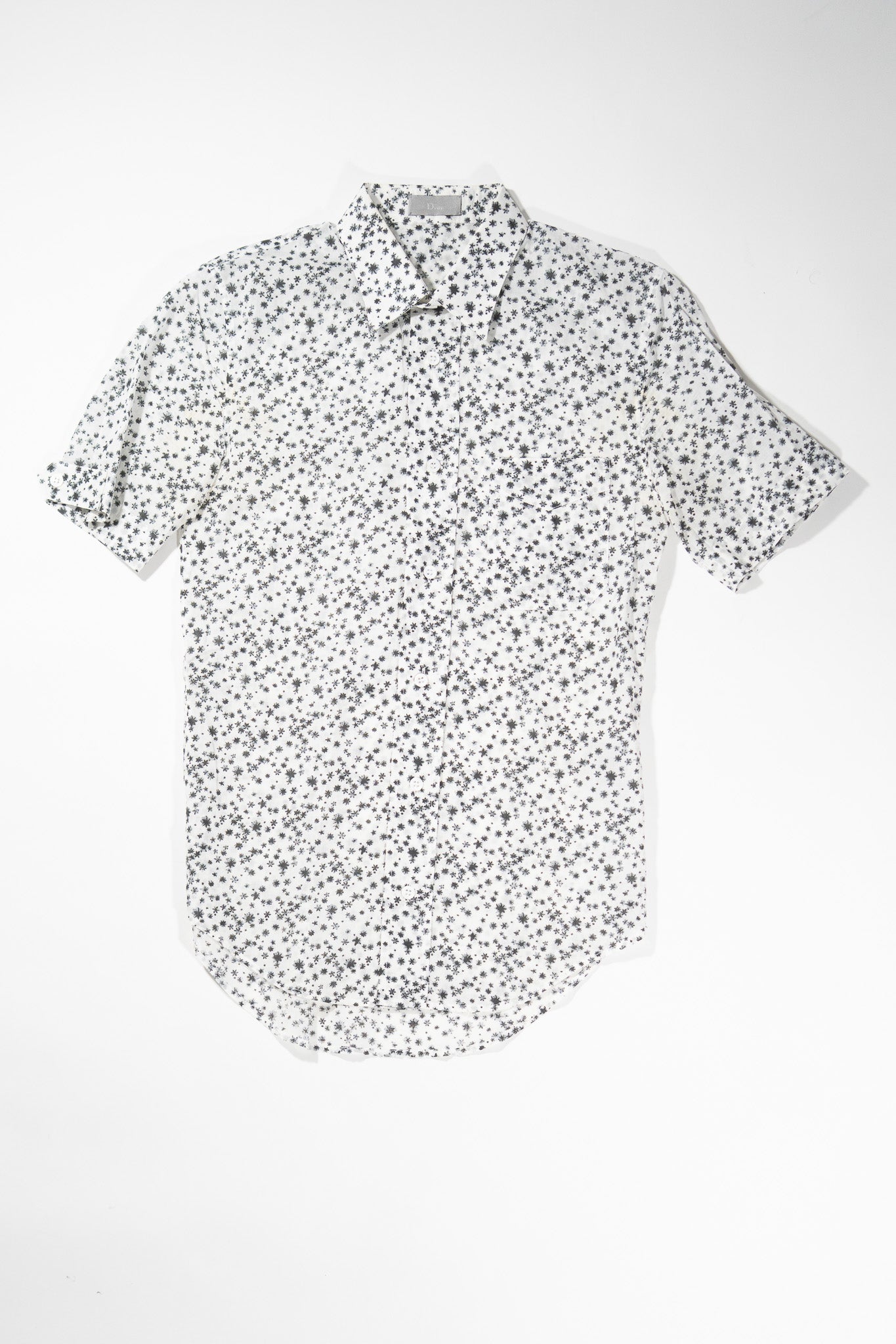 Dior Homme SS05 Floral Painted Shirt