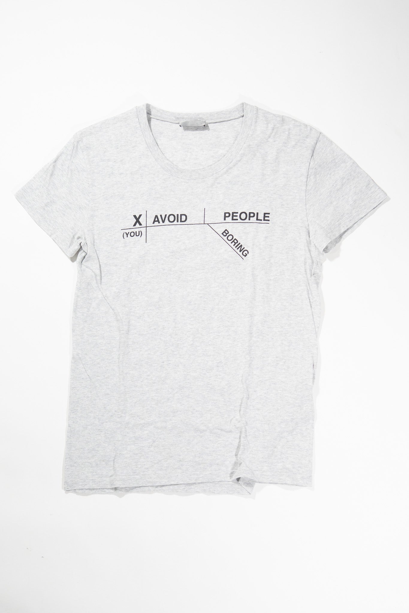 Dior Homme SS10 Avoid Boring People Shirt