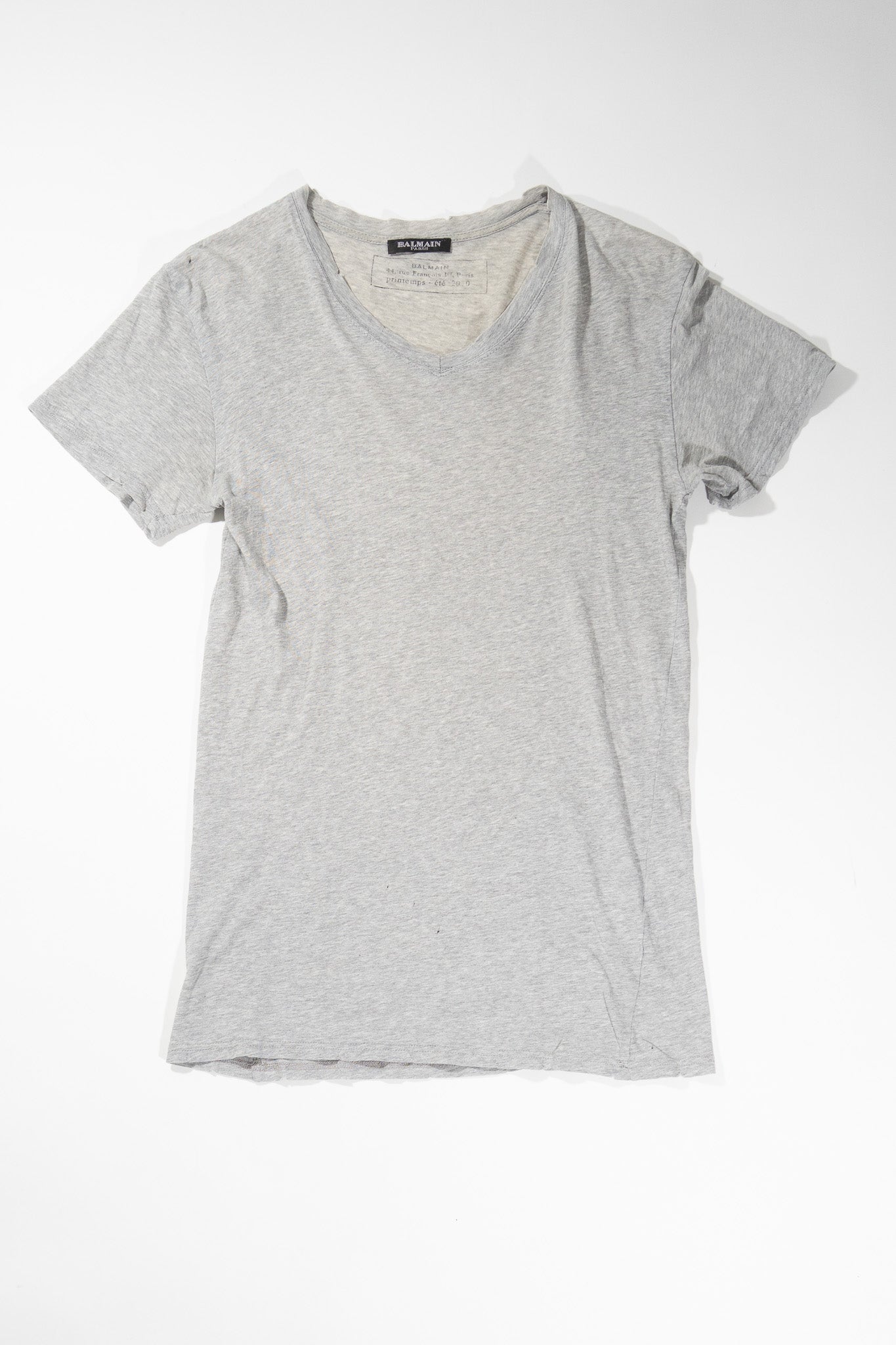 Balmain SS10 Distressed Tee