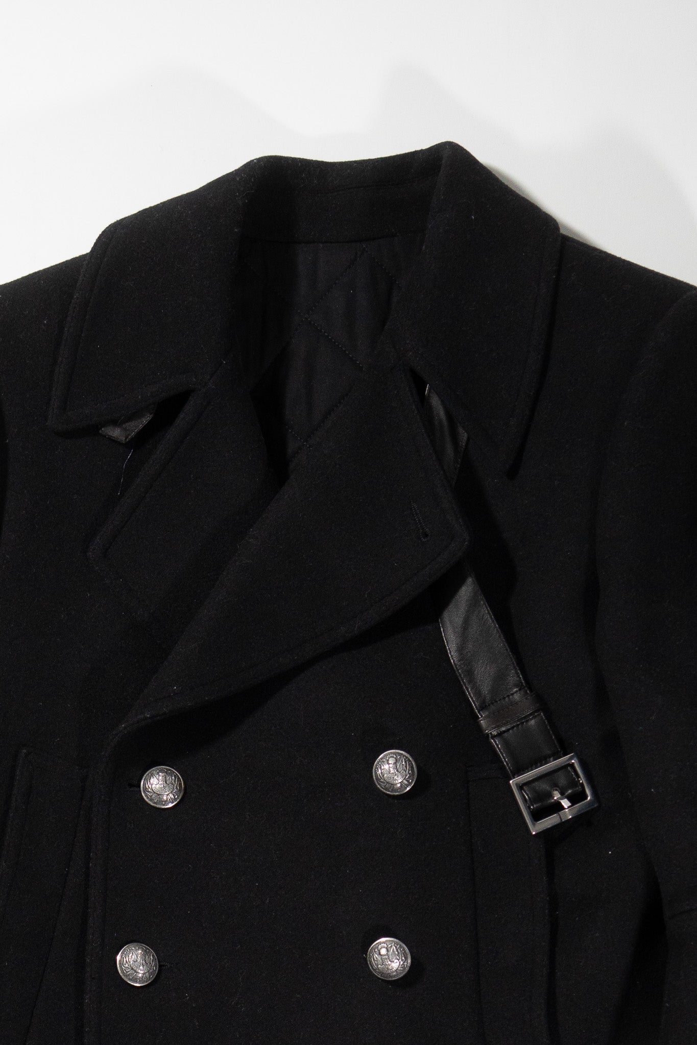 Balmain AW14 Belted Coat