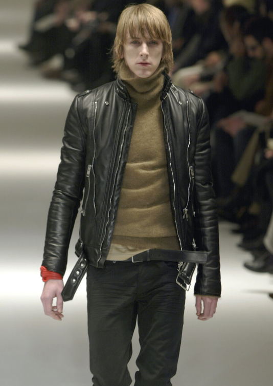 Dior Homme AW04 VOTC Mohair Thumbhole Sweater