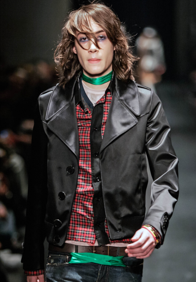Dior Homme AW05 Runway Cleric Shirt