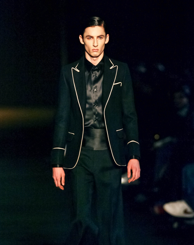 Dior Homme AW06 Runway Silk button Up