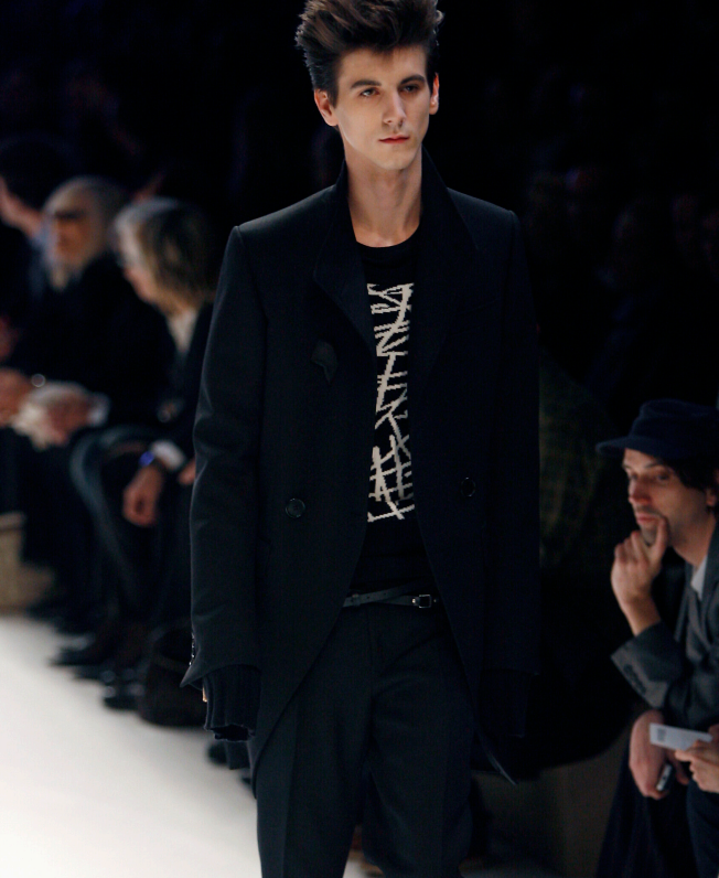 Dior Homme AW07 Runway Abstract Sweater