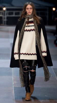 Saint Laurent Paris AW13 Runway Biker Denim