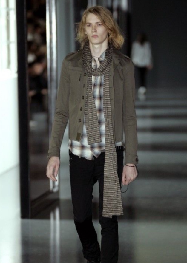 Dior Homme SS05 Runway Cutout D-Point Belt
