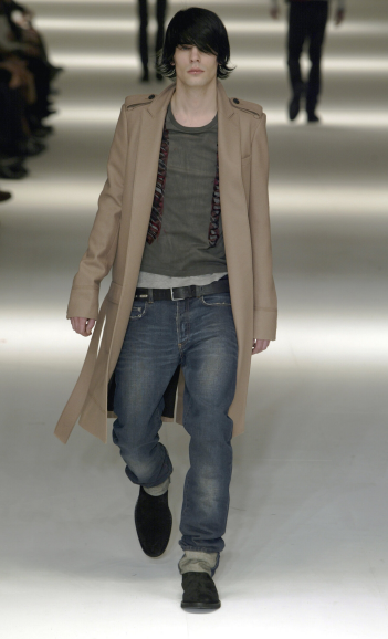 Dior Homme AW04 VOTC Runway Wool Coat