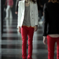 Dior Homme SS05 Runway Red Whiskered Pants