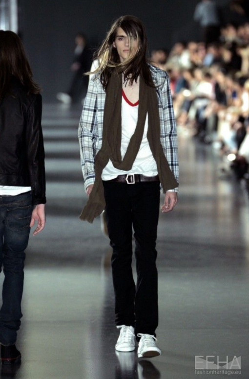 Dior Homme SS05 Runway Scarf