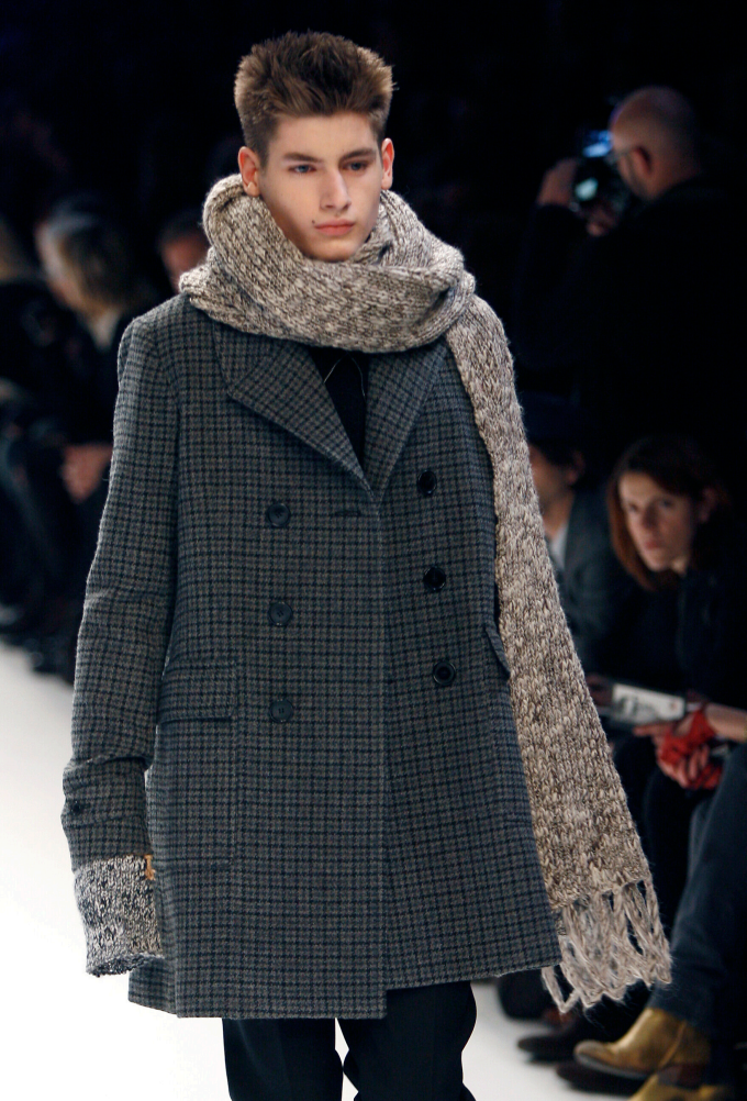 Dior Homme AW07 Runway Alpaca Scarf
