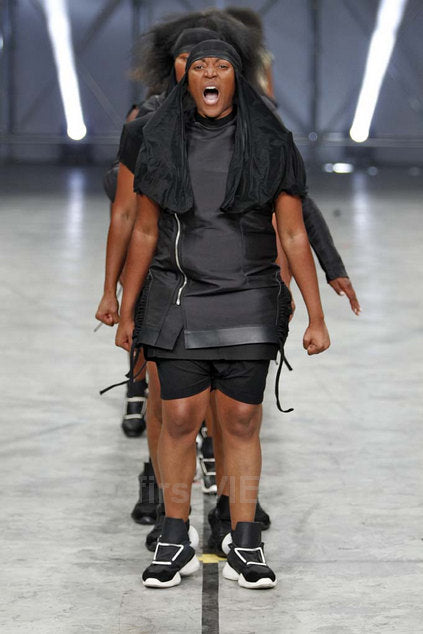 Rick Owens SS14 Runway Silk Dress