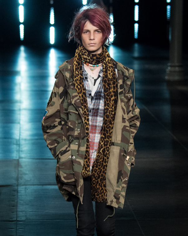 Saint Laurent SS16 Surf Sound Runway Flannel