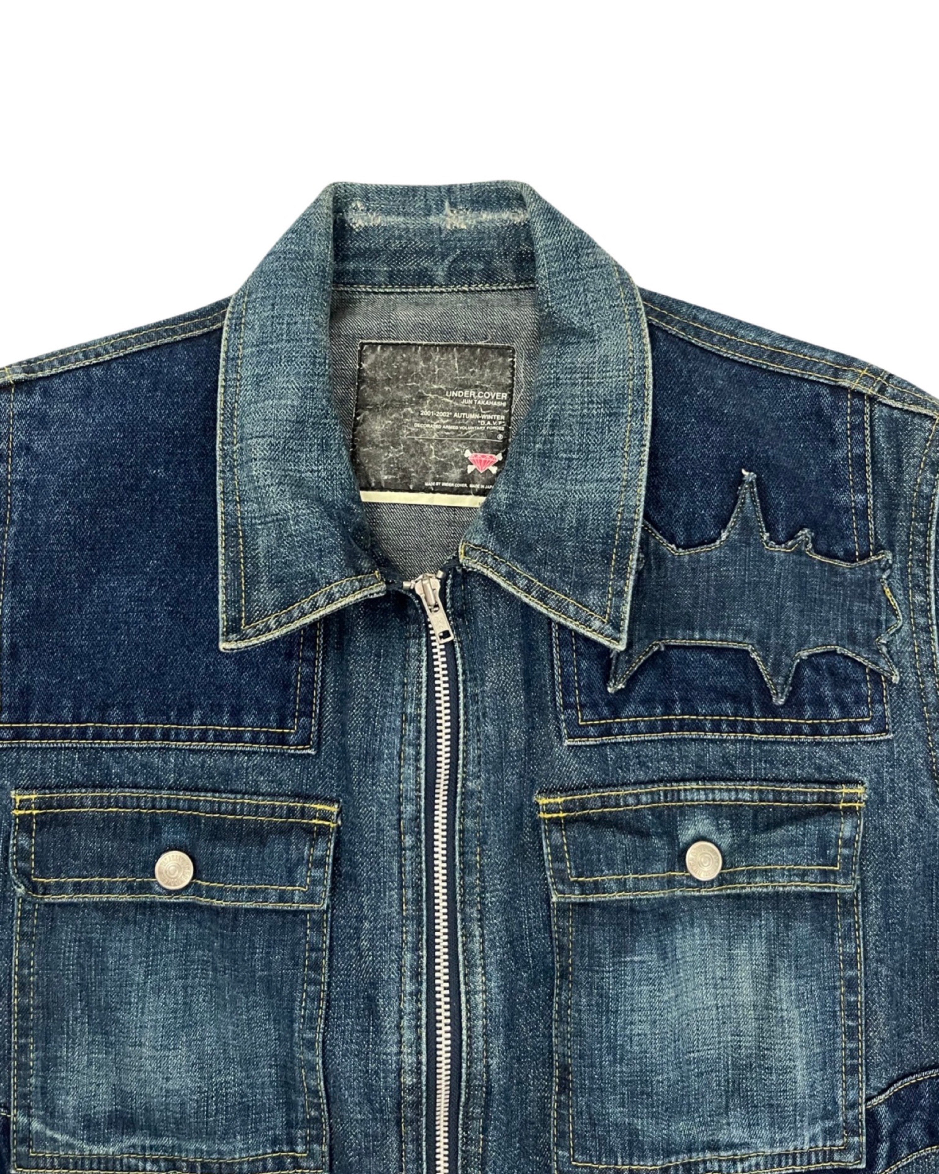 Undercover AW01 DAVF Denim Jacket worn by weiland – Scab Rags