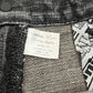 Number (N)ine AW04 Give Peace A Chance Patchwork Denim