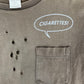 Number (N)ine SS01 Cigarettes! Distressed T-Shirt