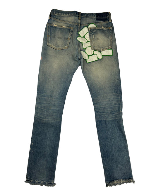 Undercover SS05 But Beautiful Distressed Denim