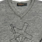 Undercover AW02 Witches Cell Division Cross Sweater Reversible